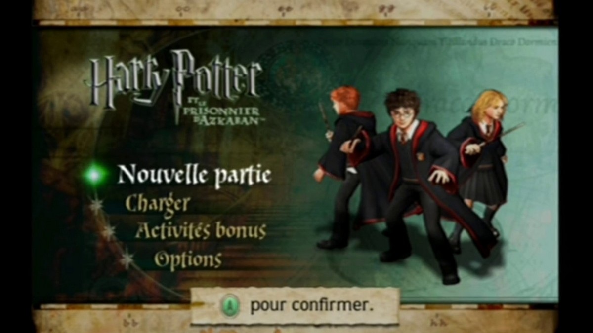 Harry Potter et le Prisonnier d Azkaban sur Gamecube Harry Potter et le Prisonnier d'Azkaban sur Gamecube