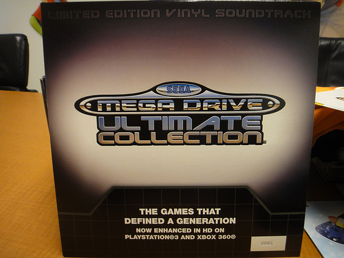 megadrive-vinyle collection sega
