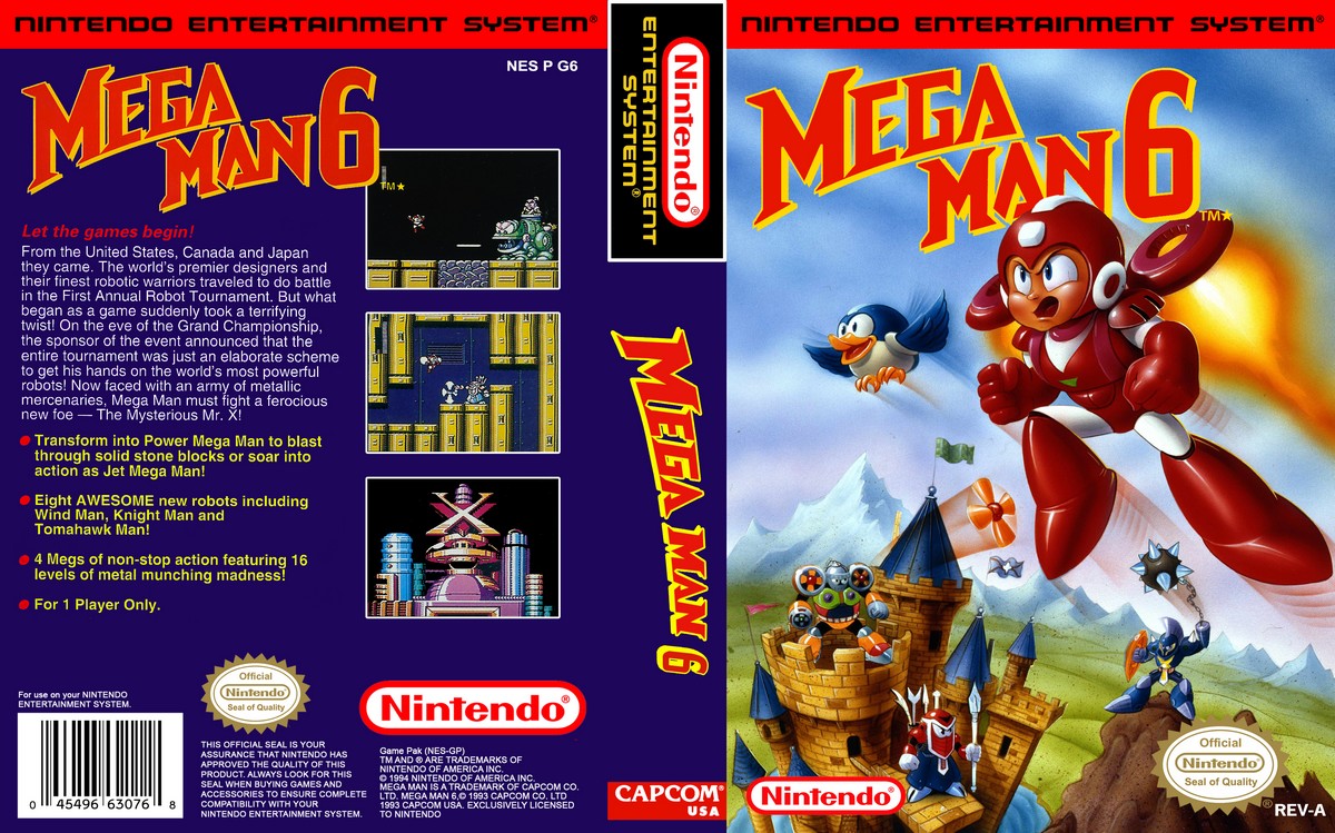 megaman 6 nes megaman 6 nes