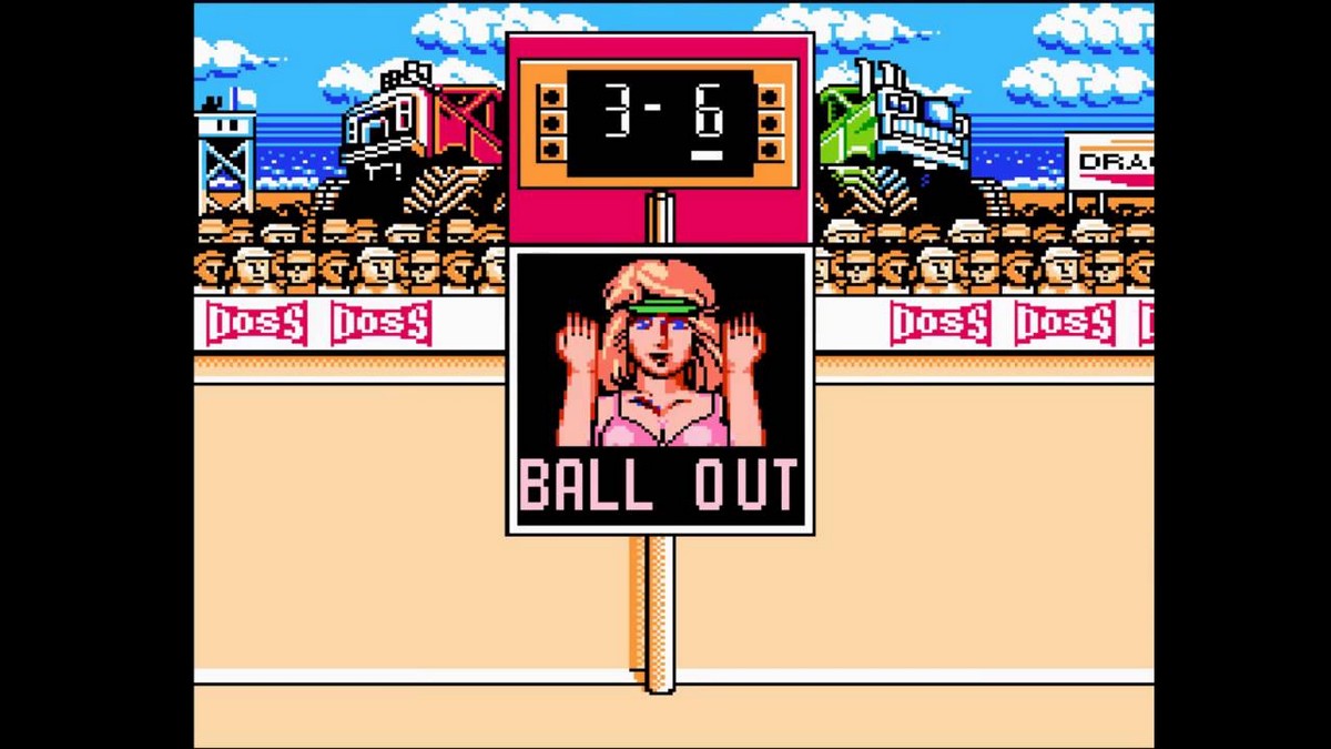 Super Spike V’ball sur Nintendo NES Super Spike V’ball sur Nintendo NES