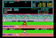 TEST de Track and field sur Nintendo NES ou la vengeance du pouce Track and field sur Nintendo NES