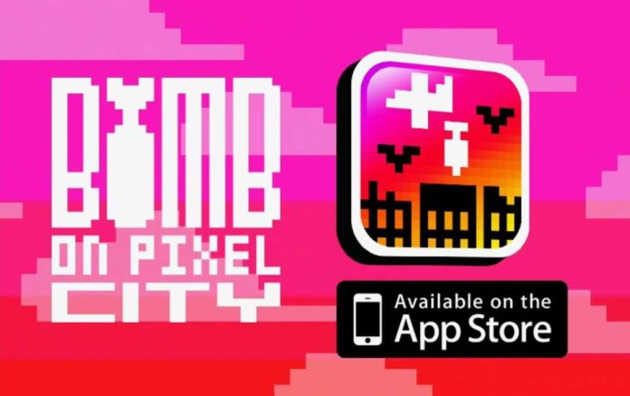Bomb on pixel city