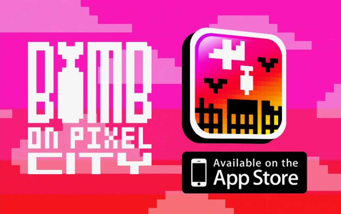 Bomb on pixel city Bomb on pixel city