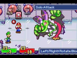 Mario & Luigi : Superstar Saga sur Game Boy Advance