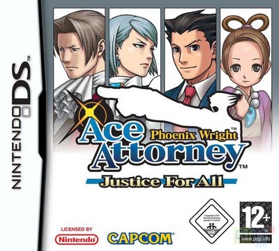 Phoenix Wright Ace Attorney Justice for All sur Nintendo DS
