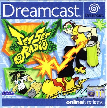 TEST de Jet Set Radio sur Dreamcast