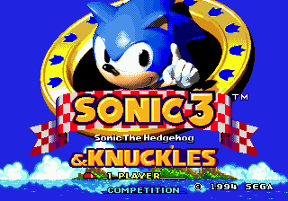 Sonic 3 & Knuckles sur Megadrive