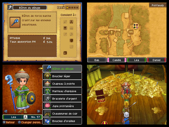 Dragon Quest IX : Les Sentinelles du firmament sur Nintendo DS