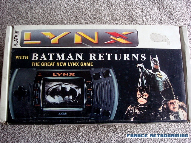 Pack Atari LYNX 2 Batman Returns - Retrogaming FR