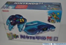 Nintendo 64 Clearblue + Super Mario 64 FR Nintendo 64 Clearblue + Super Mario 64 FR