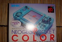 Console Neo Geo Pocket Color version Crystal Blue japonaise Neo Geo Pocket Color version Crystal Blue japonaise