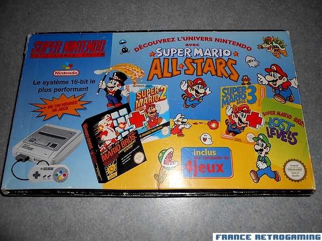 snes-super-mario-all-stars1 Super Nintendo pack Super Mario All Stars FR