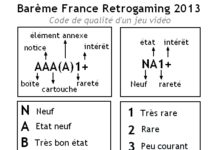 Barème France Retrogaming 2013 barème france retrogaming