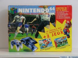 Nintendo 64 pack Mario64 et ISS64