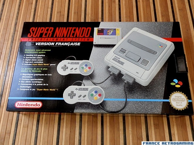 Super Nintendo Super Mario World (version française)