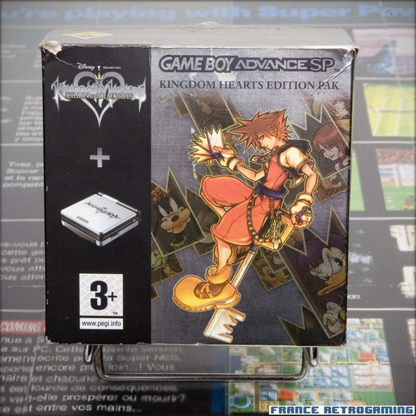Console GBA SP Kingdom Hearts Edition Pak