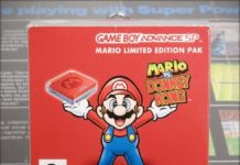 Console GBA SP Mario Limited Edition Pak Console GBA SP Mario Limited Edition Pak