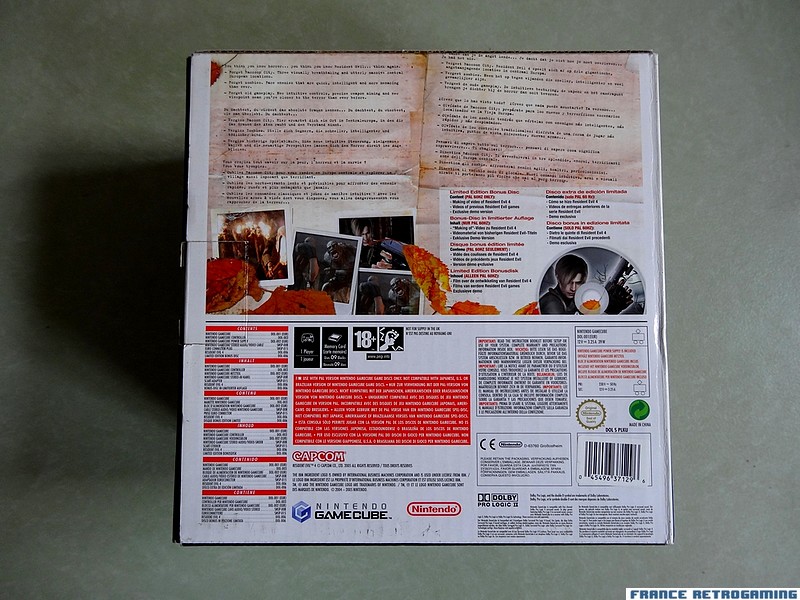 Gamecube Resident Evil 4 Limited Edition Pak