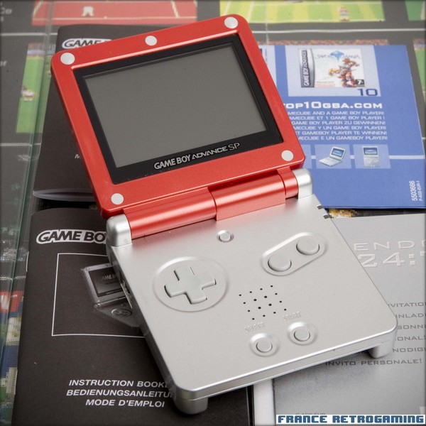 Console GBA SP Mario Limited Edition Pak