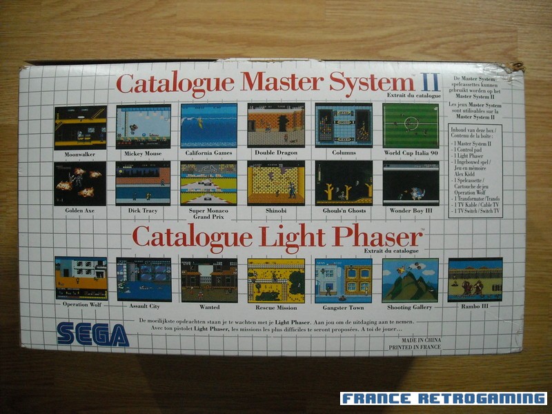 SEGA Pack Master System 2 Plus