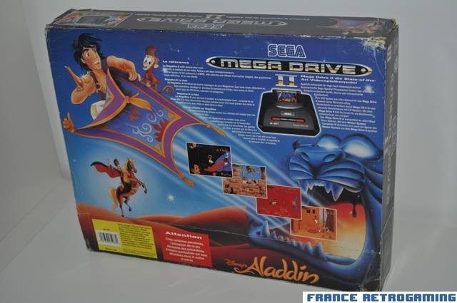 SEGA Megadrive pack Aladdin FR