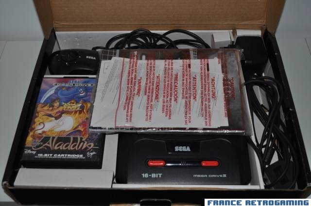 SEGA Megadrive pack Aladdin FR