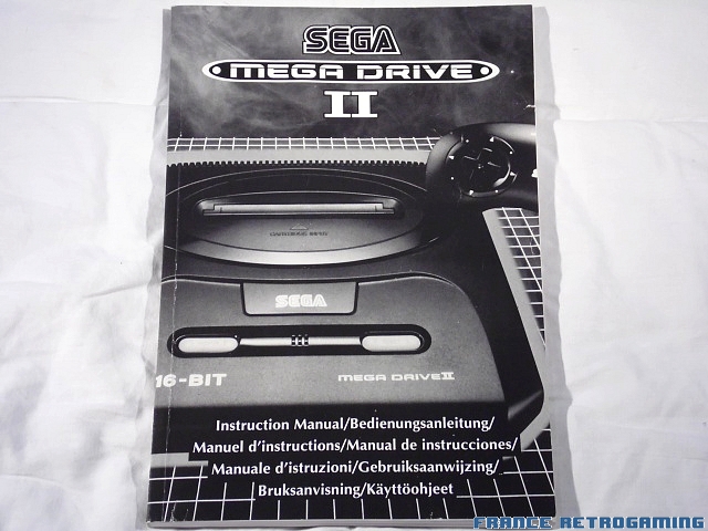 Sega Megadrive 2 PAL version câble antenne