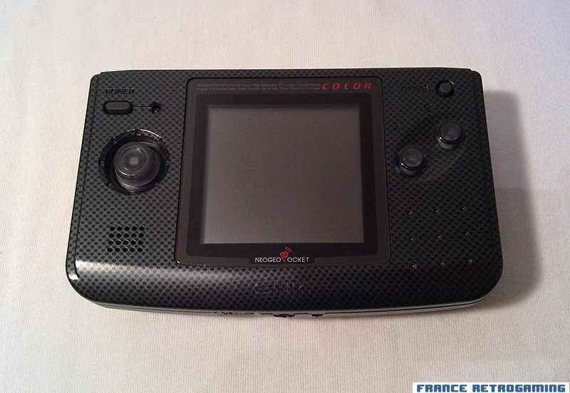 Neo Geo Pocket Color version européenne coloris Anthracite