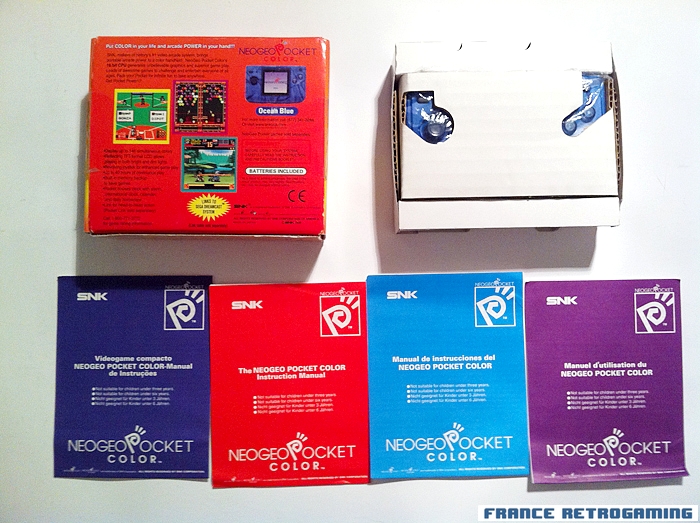 neo Geo Pocket Color Ocean Blue Européenne