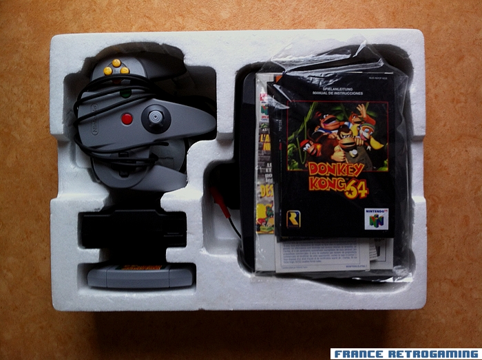 Nintendo 64 Donkey Kong 64 PAK version européenne