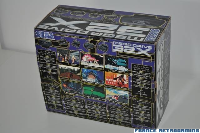 SEGA 32-X version FR compatible Megadrive 1 et 2