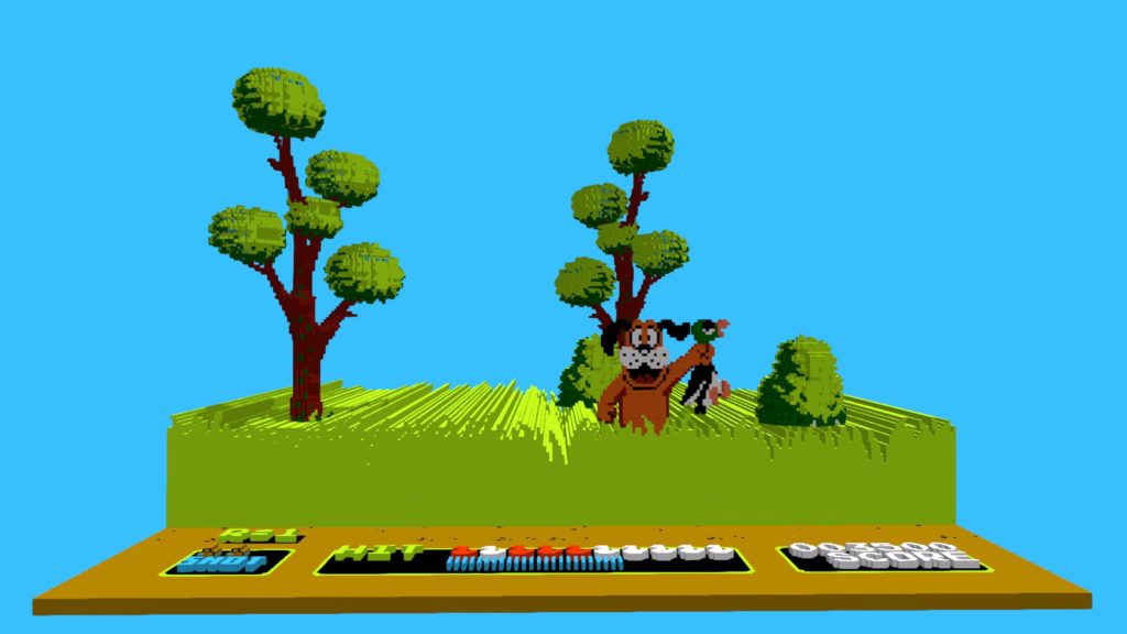 émulateur nes 3DSen duck hunt nes