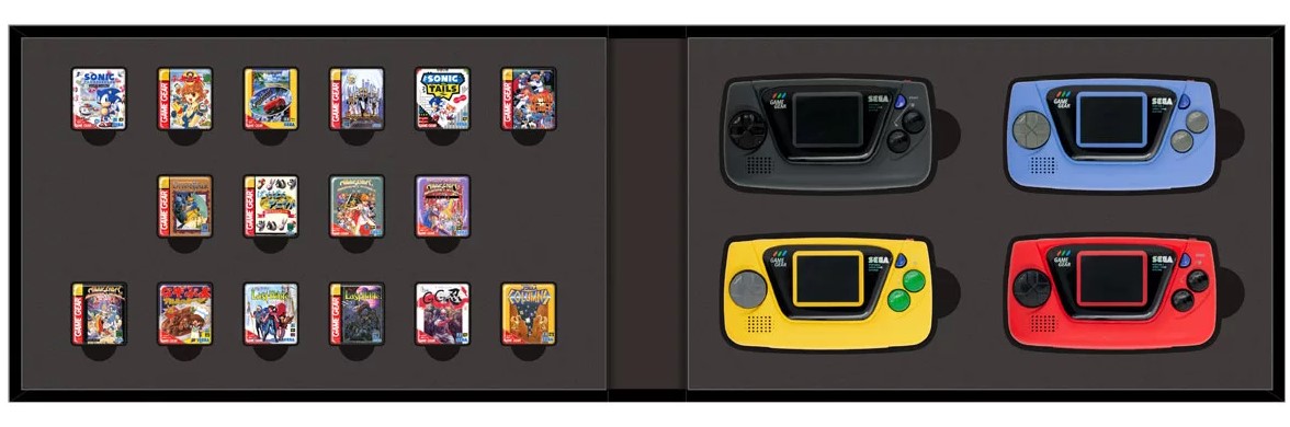 coffret 4 coloris game gear