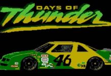 Days of Thunder : La première version du jeu Nes retrouvée days of thunder nes inédit