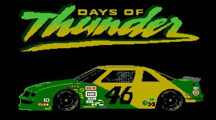 days of thunder nes inédit