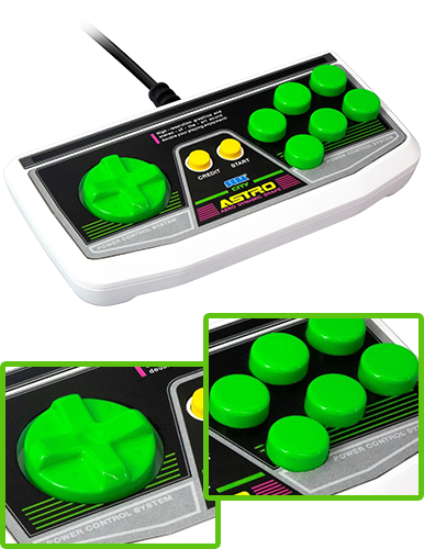 Manette de la Sega Astro Mini