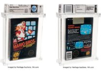Un exemplaire de Super Mario Bros vendu aux enchères pour 114.000 $ – mais attention ce n’est pas n’importe quelle version ! super mario bros 114000 dollars heritage auction