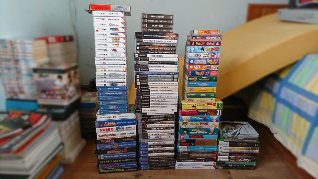collection jeux vidéo
