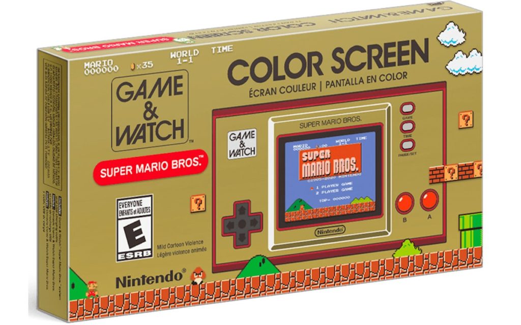 Boite Game and Watch Super Mario Bros Color Screen 