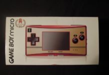 Game Boy Micro Famicom Edition Mario 20th Anniversary