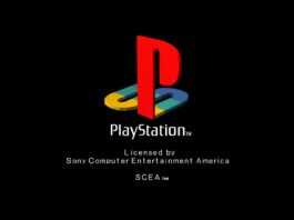 écran démarrage playstation 1