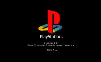 ANECDOTE : Le logo Playstation de l’écran d’accueil de la première console de SONY était un modèle 3D écran démarrage playstation 1